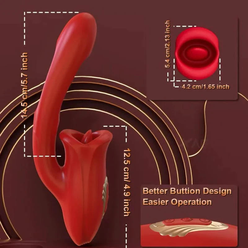Lick Tapia 3-in-1 Vibrator