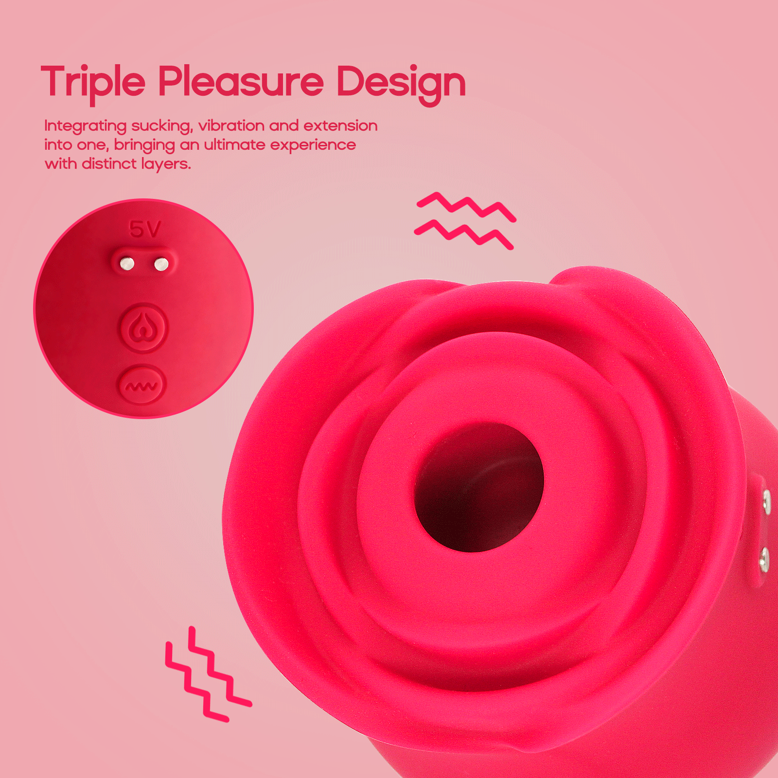 Couples' BOGO Bundle Duo Function Massager+Wearable Couples Vibrator