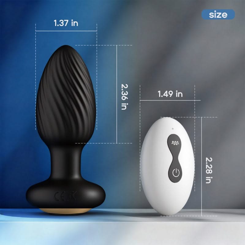 Spin Rotating Anal Plug