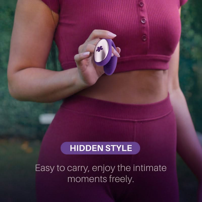 Women's BOGO Solar Ring Finger Vibrator +Sec Duo Couples Vibe