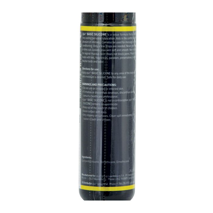 Pjur Basic Silicone Lubricant - 100 ml Bottle
